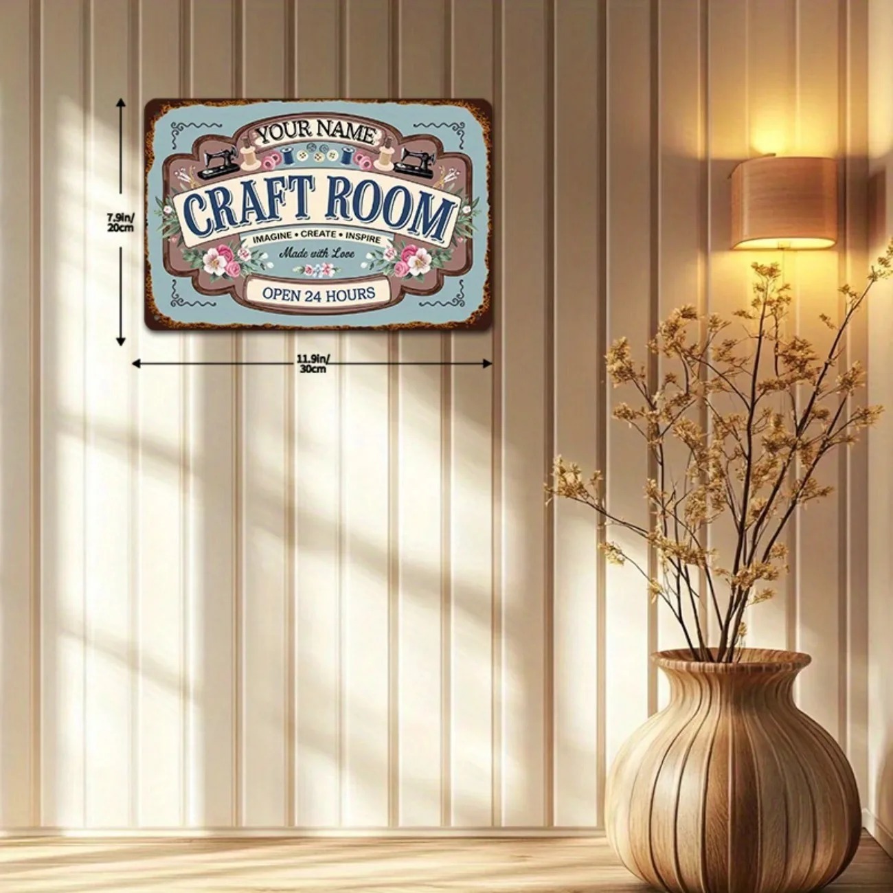 Custom Name Metal Craft Room S - Art Craft Home review and price