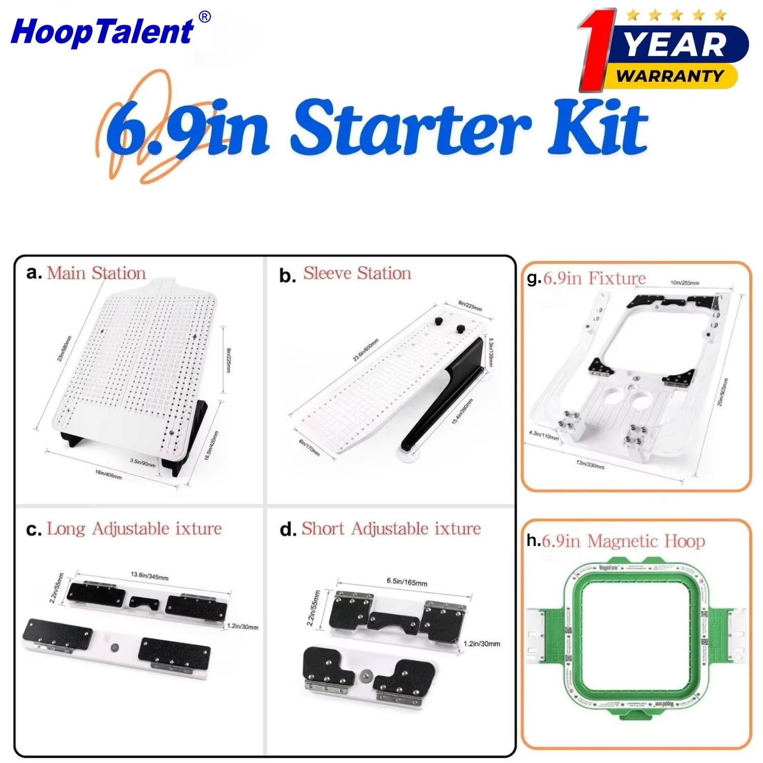 Hooping Station Kit for Ricoma - Embroidery Hoop Kit review and price