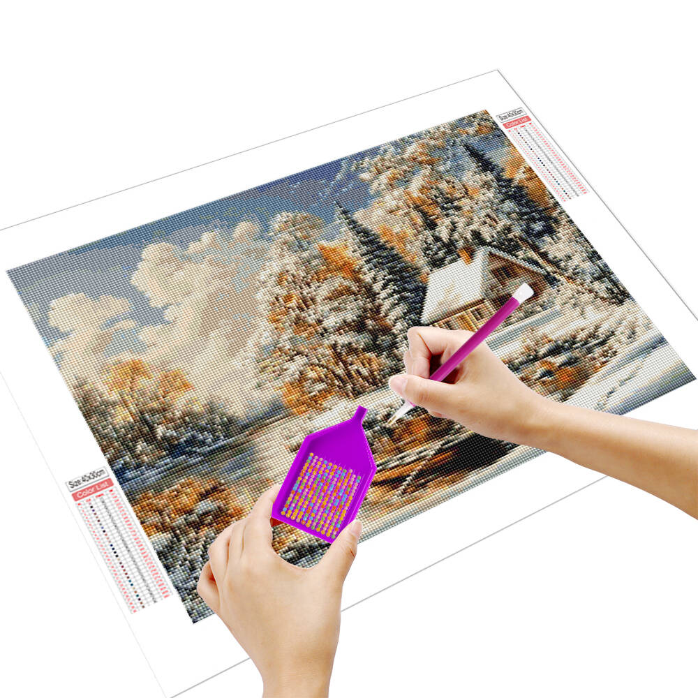 Huacan Winter Landscape Diamon - Art Craft Winter review and price