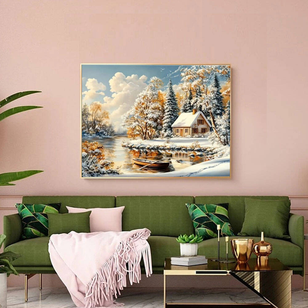 Huacan Winter Landscape Diamon - Art Craft Winter review and price