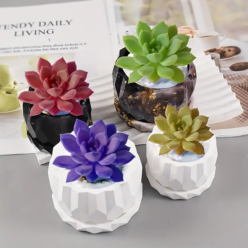 1 Set Silicone Planter Molds F - Art Craft Vase review and price