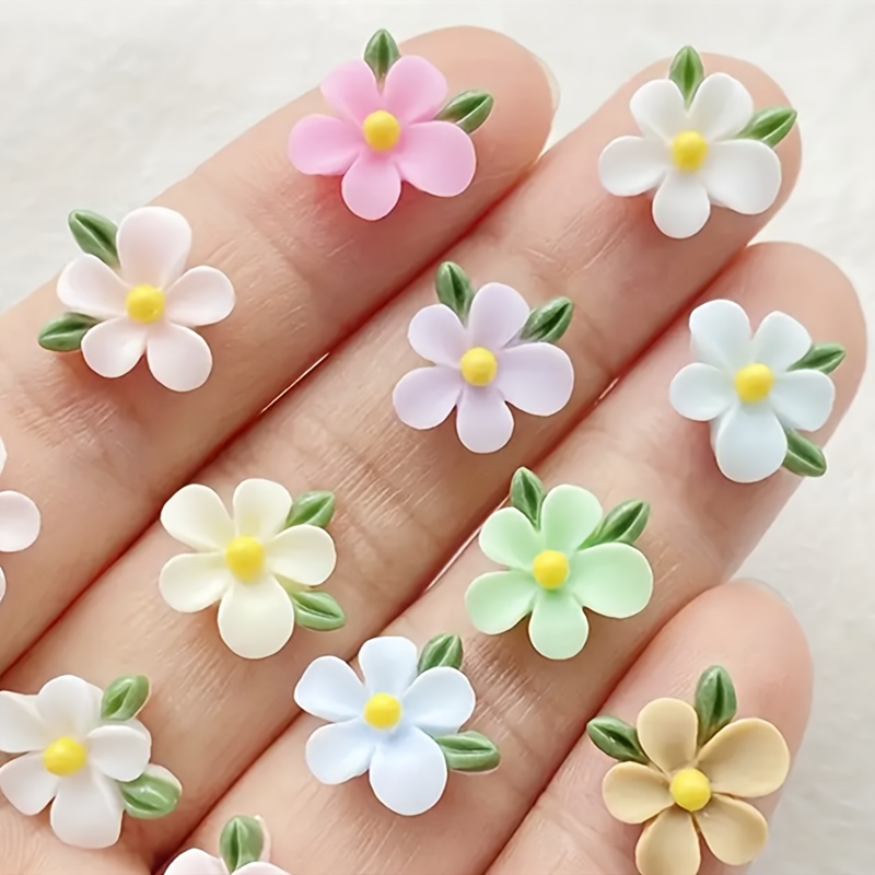 20pcs Resin Mini Flower and Le - Art Craft Leaves review and price