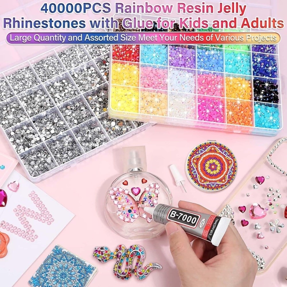 Hot Multicolor Resin Rhineston - Art Craft Items review and price