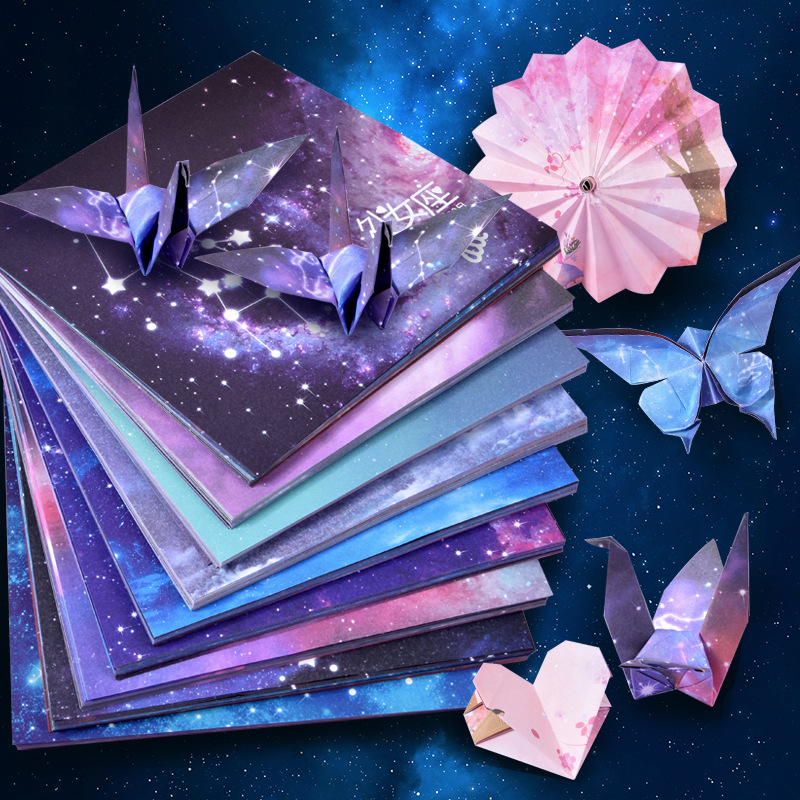 50 Sheets Origami Paper Stars  - Art And Craft Recycle review and price