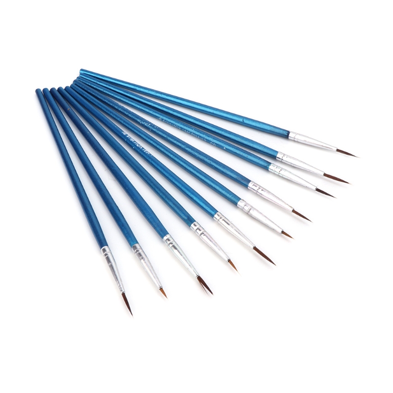 10PCS/Set Nylon Hair Paint Bru - Watercolor Brush Pen review and price