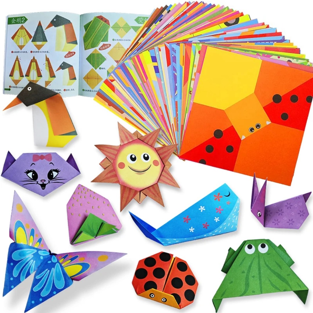 New Origami Kit 30 Sheets Orig - Art Craft 3 Year Old review and price