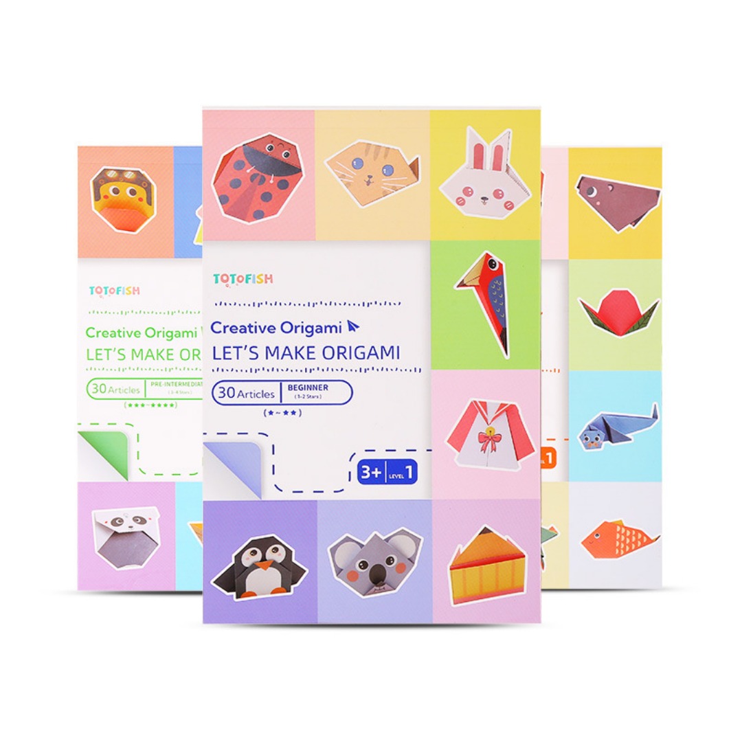 New Origami Kit 30 Sheets Orig - Art Craft 3 Year Old review and price