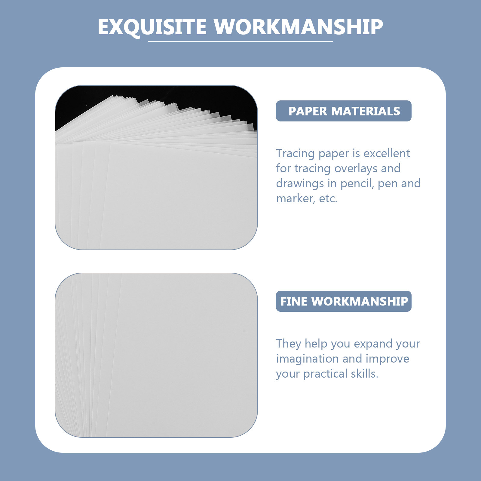 50Pcs A4 Tracing Paper High Qu - Art Craft School review and price