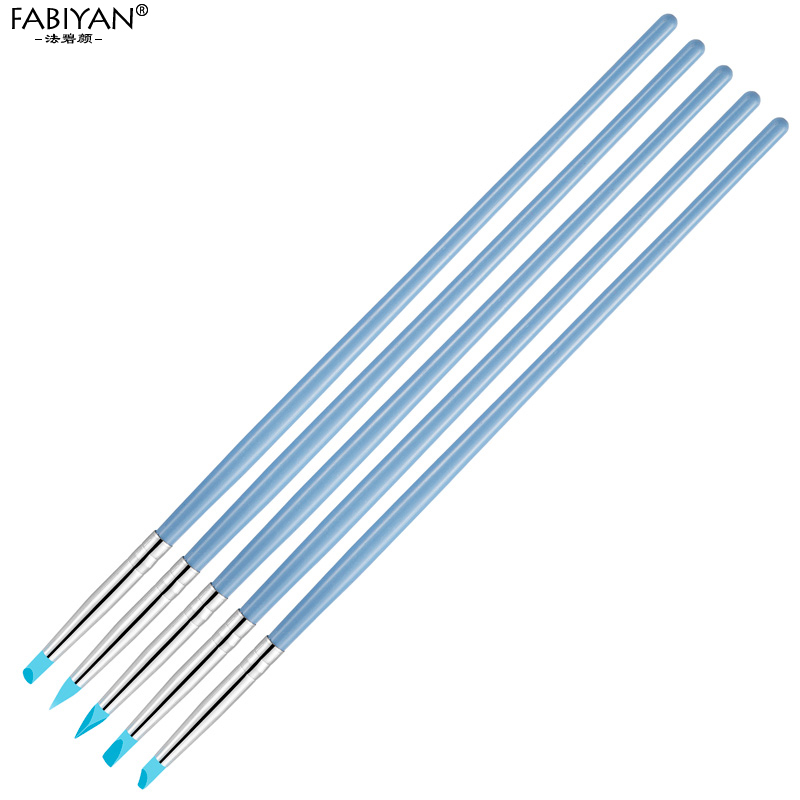 5Pcs Nail Art Pen Brush Soft S - Art Craft Building review and price