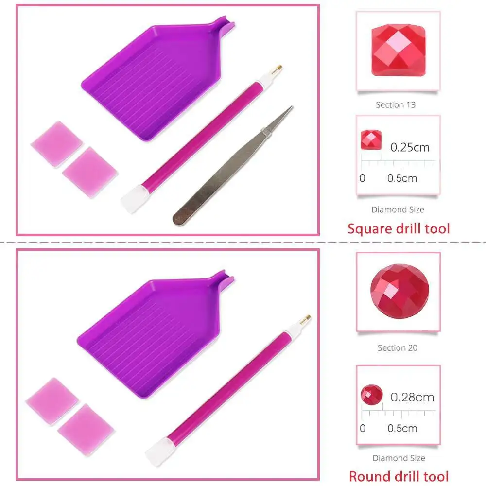 Evershine Full Square Round Di - Art Craft Winter review and price