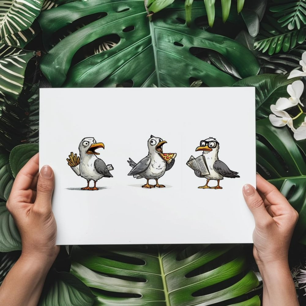 Seagulls Clear Stamps Bird Tra - Artwork Craft review and price
