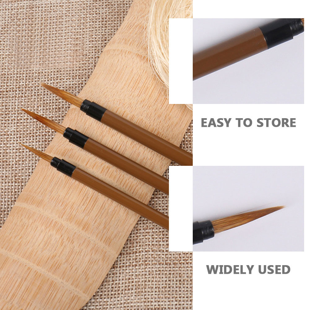 3Pcs Wolf Hair Line Drawing Pe - Watercolor Brush Pen review and price