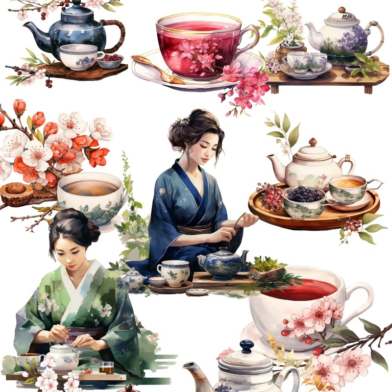 Cute Watercolor Tea Ceremony,  - Art Craft 3 Year Old review and price