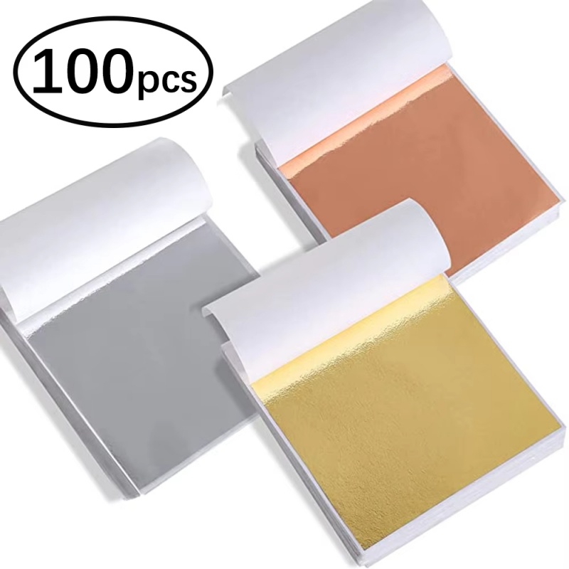 100pcs Imitation Gold Sliver C - Art Craft Leaves review and price