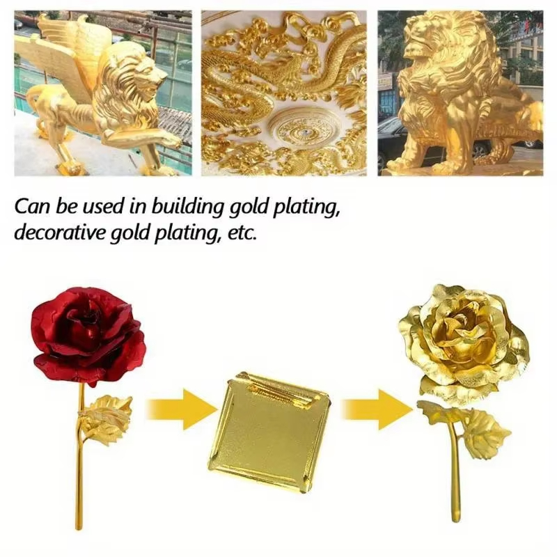 100pcs Imitation Gold Sliver C - Art Craft Leaves review and price