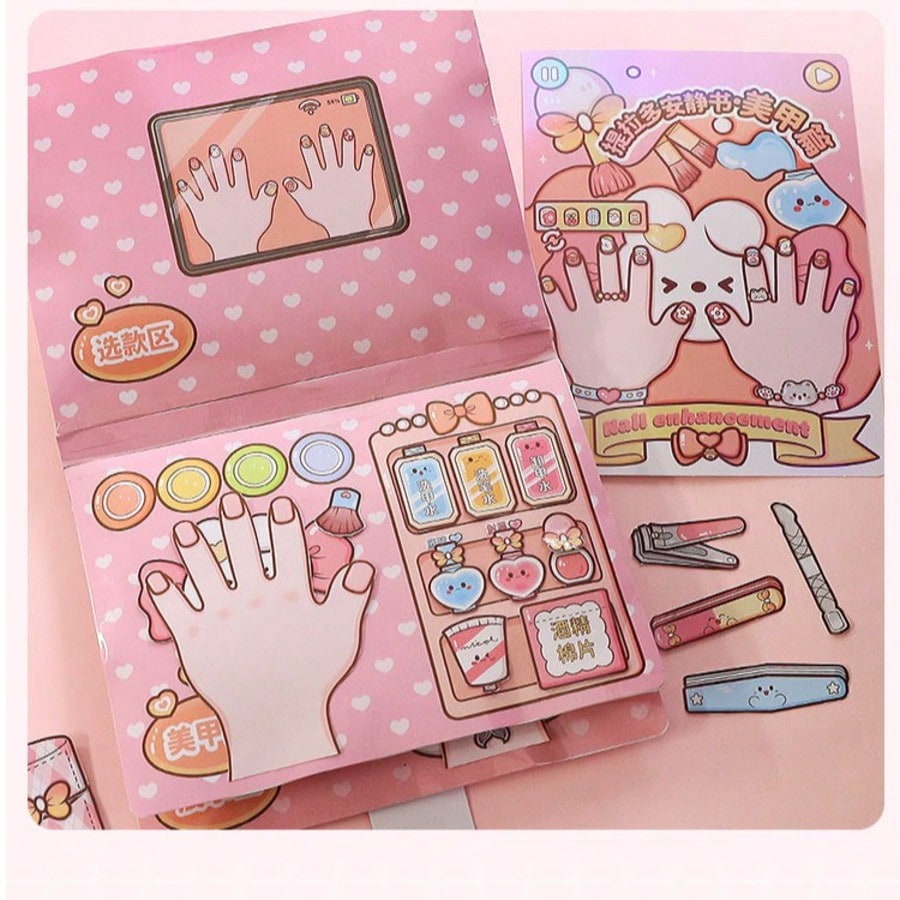 Pink Children DIY Nail Salon Q - Art Craft 3 Year Old review and price