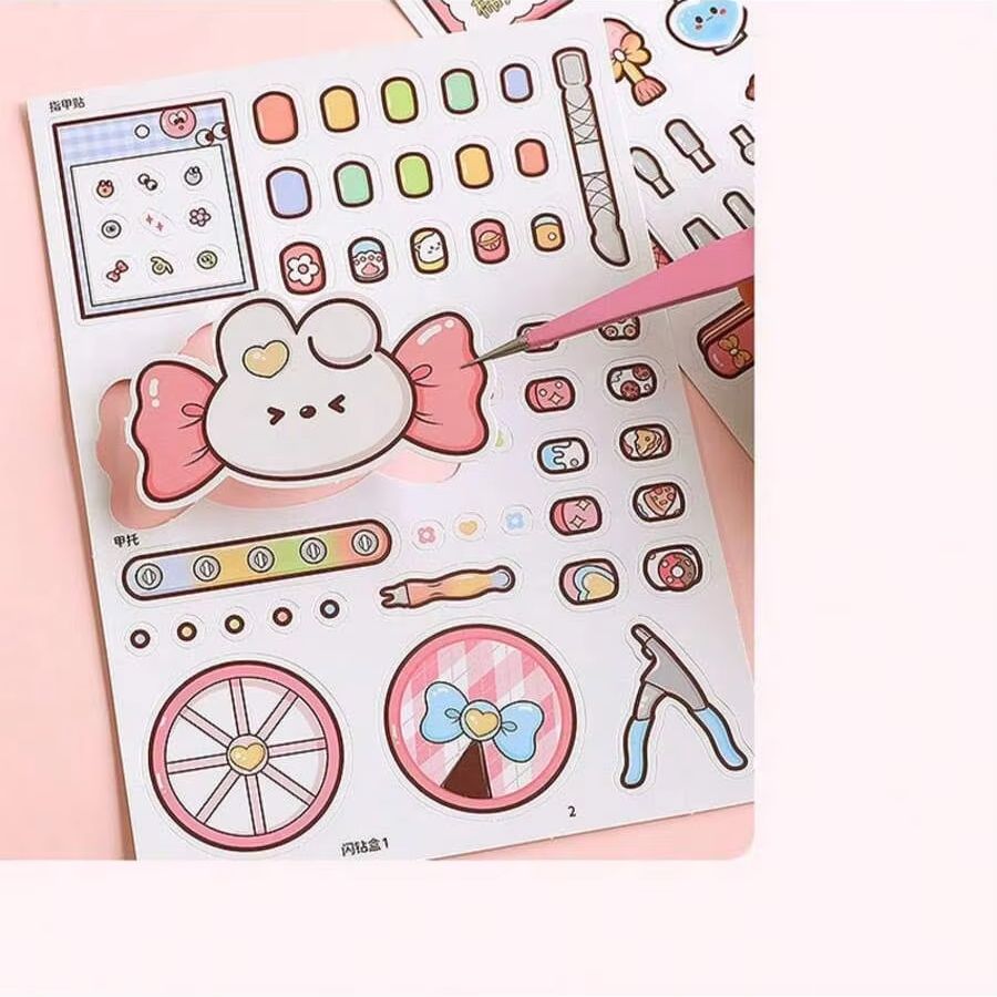 Pink Children DIY Nail Salon Q - Art Craft 3 Year Old review and price