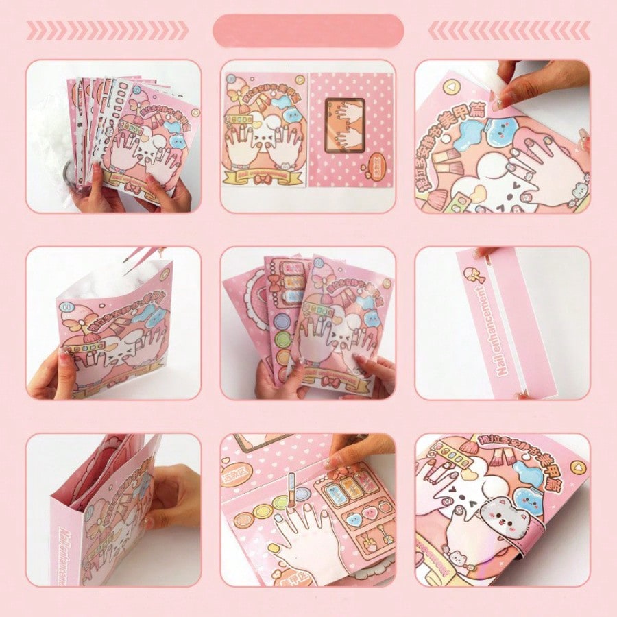 Pink Children DIY Nail Salon Q - Art Craft 3 Year Old review and price