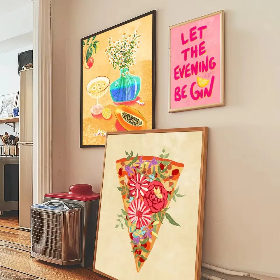 Just Eat It Food Drinks Poster - Art Craft Vase review and price