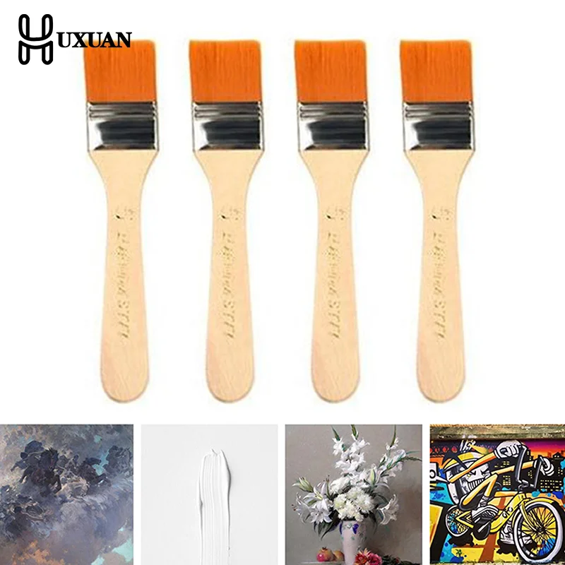 4Pcs/Set Hair Painting Brush A - Watercolor Brush Pen review and price
