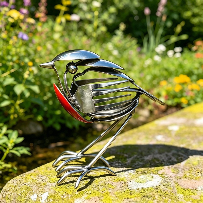 Scrap Metal Art Robin Sculptur - Art And Craft Recycle review and price