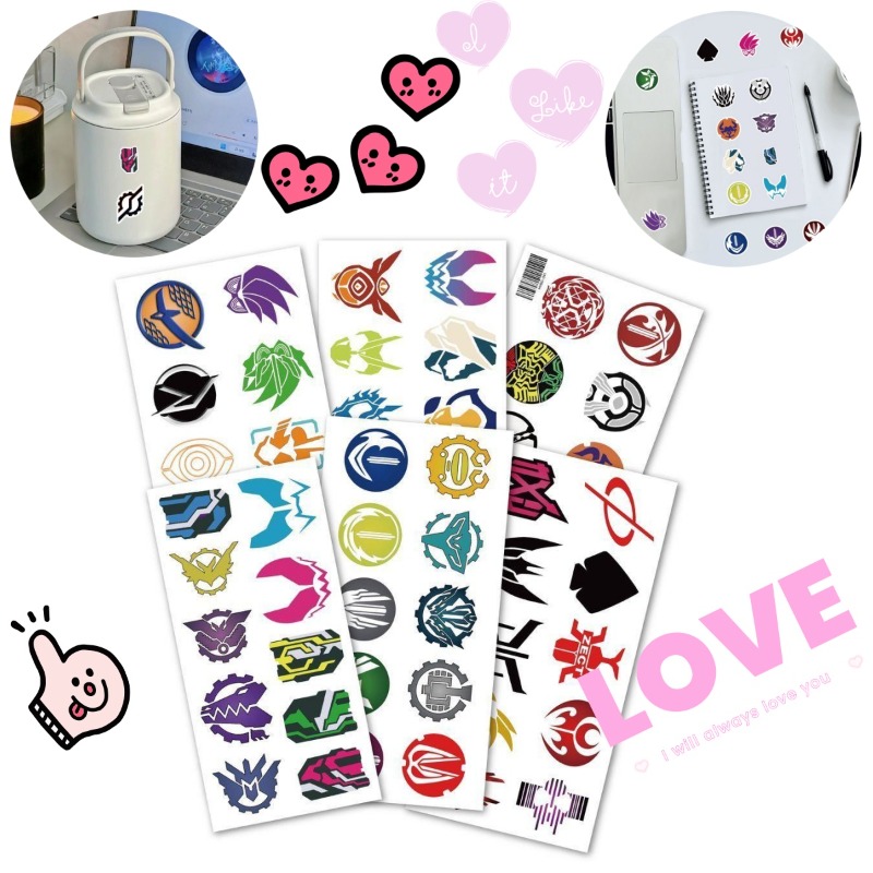 60 Sheets Kamen Rider Logo Sti - Artwork Craft review and price