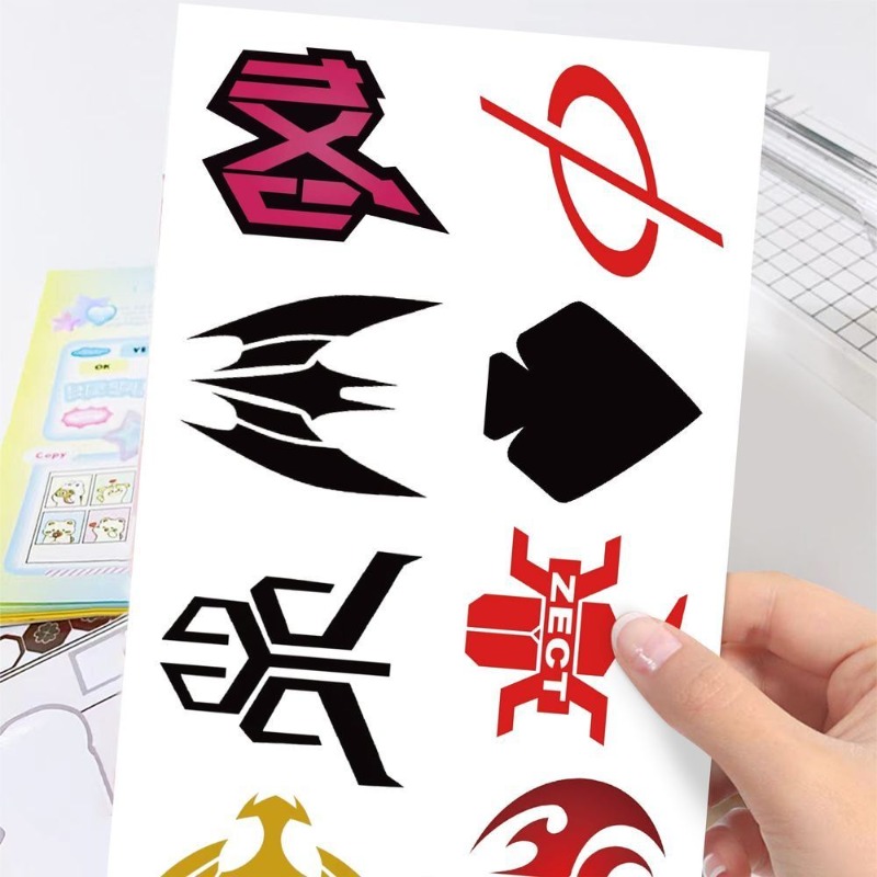 60 Sheets Kamen Rider Logo Sti - Artwork Craft review and price